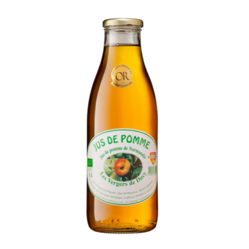 Jus de Pomme BIO 1l - Les Vergers de Ducy
