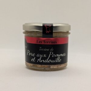 Terrine Pomme Porc Andouille 90g - Père Roupsard