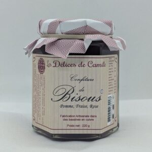 Confiture "Bisous" 220g - les Délices de Camille